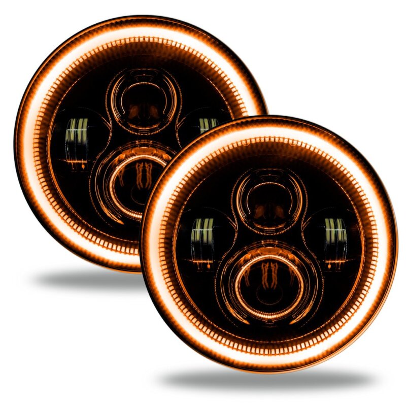 ORACLE Lighting High Powered LED Headlights (PAIR): Jeep Wrangler (18-24) / Gladiator (20-24)