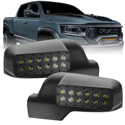Oracle Lighting LED Off-Road Side Mirror Ditch Lights: Ram 1500 2019-2023