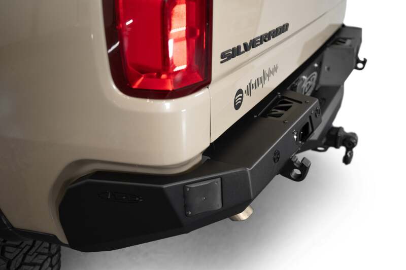 Addictive Desert Designs 2022+ Chevrolet Silverado 1500 / ZR2 / GMC Sierra AT4 / AT4X Stealth Fighter Rear Bumper | 2019-2026 (R120081090103)