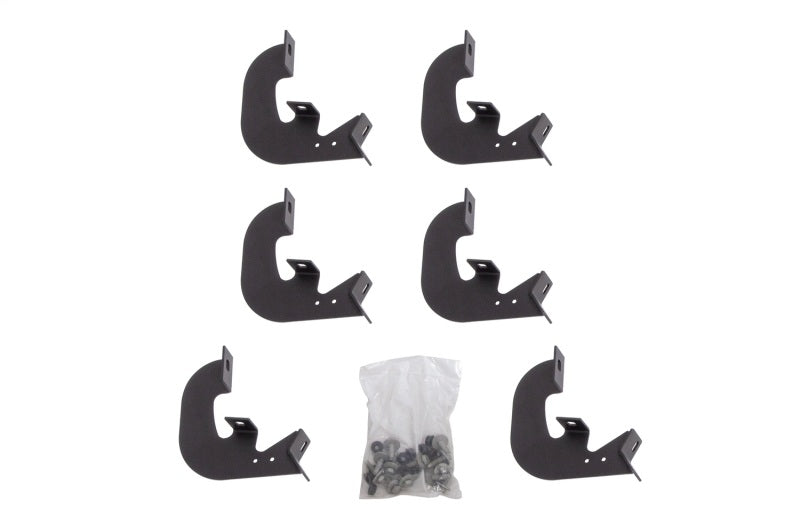 Dee Zee Running Board Hex Side Step Bracket Kit | Chevrolet Silverado 1500/2500HD/3500HD (19-26) / GMC Sierra 1500/2500HD/3500HD (19-26) (DZ66340)
