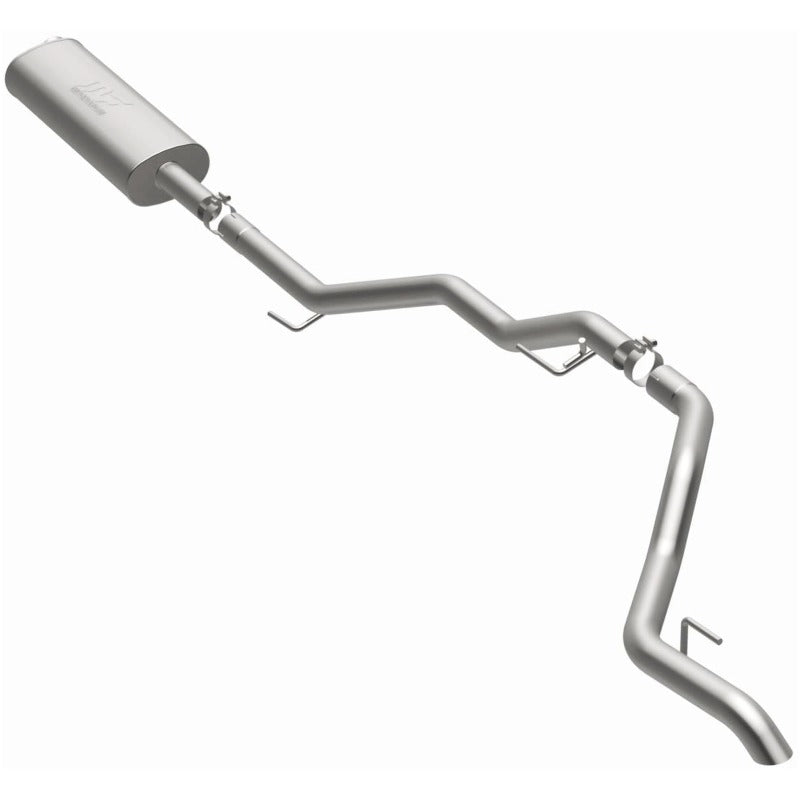 MagnaFlow 2.5in Rock Crawler Series Stainless Steel Cat-Back Exhaust Single Rear Exit: Jeep Gladiator 2020-2024