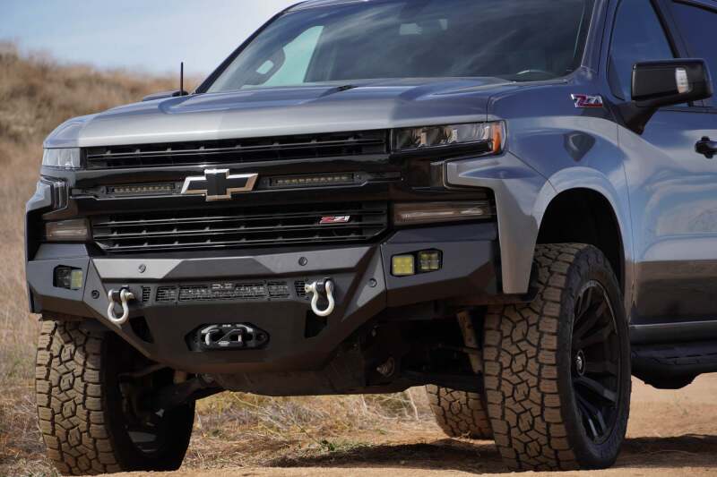 DV8 Offroad SPEC Series Front Bumper | Chevrolet Silverado 1500 (19-26) (FBCS1-07)