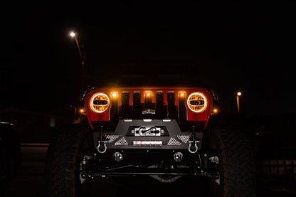 DV8 Offroad Amber Marker Lights: Jeep Wrangler (18-21) / Wrangler JK (18)