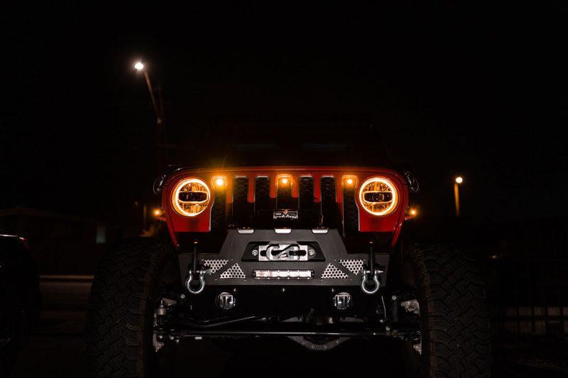 DV8 Offroad Amber Marker Lights: Jeep Wrangler (18-21) / Wrangler JK (18)