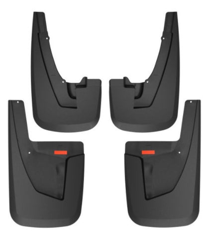 Husky Liners Custom Front and Rear Mud Guard Set: Ram 2500 / 3500 2019-2024