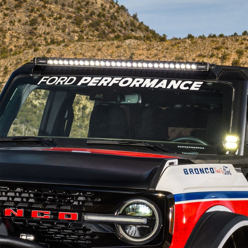 Ford Racing Ford Performance Bronco Windshield Banner | Ford Bronco (21-26) (M-1820-BRW)