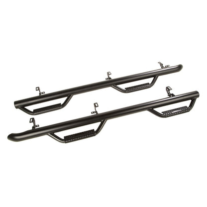 Rugged Ridge Spartan Nerf Bars | Jeep Wrangler JL (18-25) / JK (07-18) Textured Black 3-in. OD Nerf Bar | 11596.04