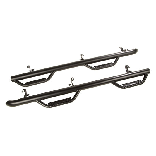 Rugged Ridge Spartan Nerf Bars | Jeep Wrangler JL (18-25) / JK (07-18) Textured Black 3-in. OD Nerf Bar | 11596.04