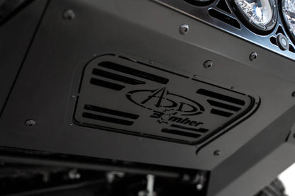 Addictive Desert Designs Bomber Front Bumper Rigid 6" Lights (FRONT): Fits RAM 2500/3500 2019-2026
