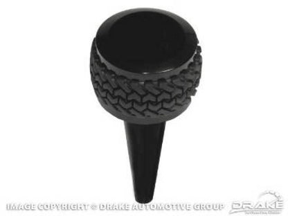 DV8 Offroad Black Shift Knob: Jeep Wrangler (2011-2017) / Wrangler JK (2018)