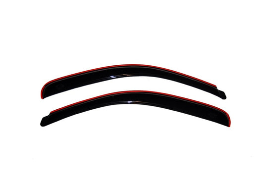 AVS Ventvisor In-Channel Window Deflectors (2PC, Smoke): Jeep Wrangler JK 2007 - 2018 (2-Door)