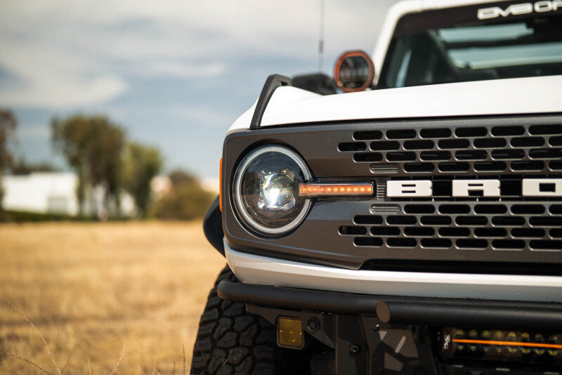 DV8 Offroad Black Headlights | Ford Bronco (21-26) (HLCBR-01)