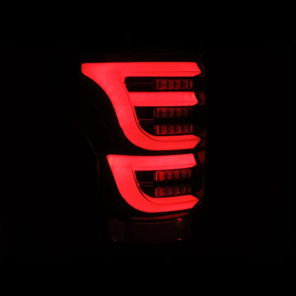 AlphaRex LUXX-Series LED Tail Lights Alpha-Black | Toyota Tundra (07-13) (670040)