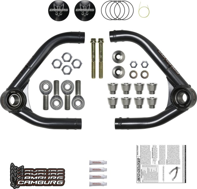Camburg 1.25in Performance Heim/Uniball Upper Arms | Chevrolet Colorado ZR2 (17-22) (CAM-210096) Suspension offroad accessory | Iron Ridge Offroad