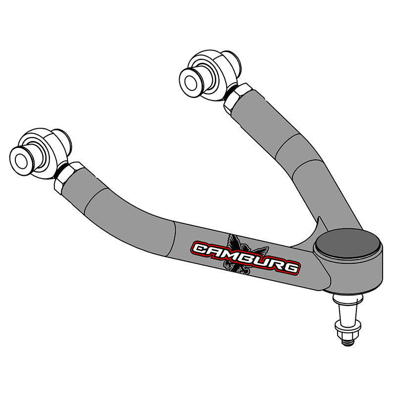 Camburg 1.25in Performance Heim/Uniball Upper Arms | Chevrolet Colorado ZR2 (17-22) (CAM-210096) Suspension offroad accessory | Iron Ridge Offroad