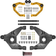 Camburg 21 - 25 Ford Bronco 21 - 25 Trail Series L/T Kit w/ Axles (BILLET XJ UCA) (GOLD) Suspension offroad accessory | Iron Ridge Offroad