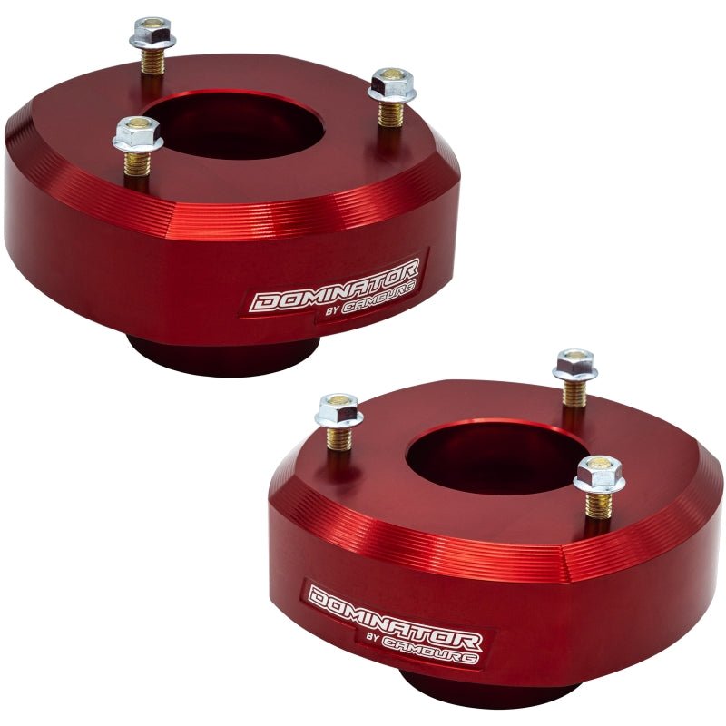 Camburg 2in. Front Spring Preload Spacer Kit | Chevrolet Silverado 1500 / Silverado ZR2 / GMC Sierra AT4 / AT4X (19-26) (CAM-210109) Engine Components offroad accessory | Iron Ridge Offroad