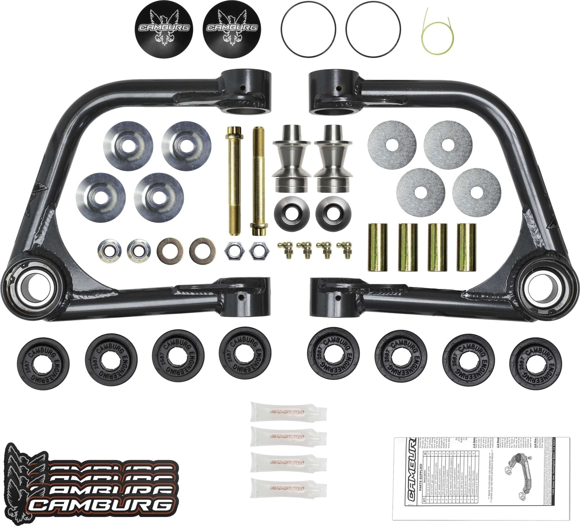 Camburg Engineering 2021 - 2025 Ford Bronco Excludes Raptor Control Arm Kit Suspension offroad accessory | Iron Ridge Offroad