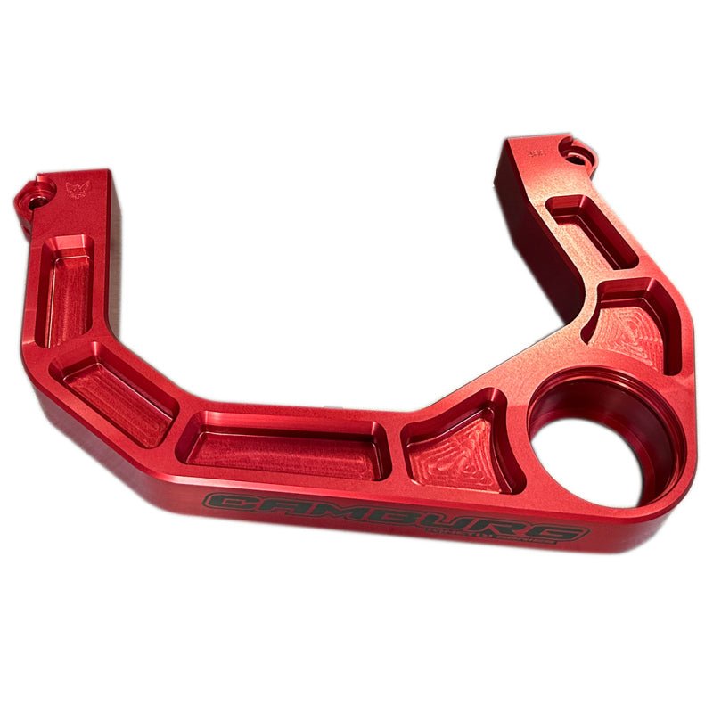 Camburg Ford Bronco 21 - 23 KINETIK V2 Performance Billet Uniball Upper Arms (Red) Suspension offroad accessory | Iron Ridge Offroad
