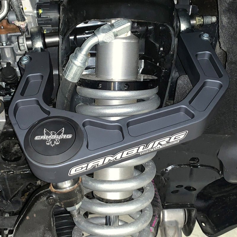 Camburg Ford Bronco 21 - 23 KINETIK V2 Performance Billet Uniball Upper Arms Suspension offroad accessory | Iron Ridge Offroad
