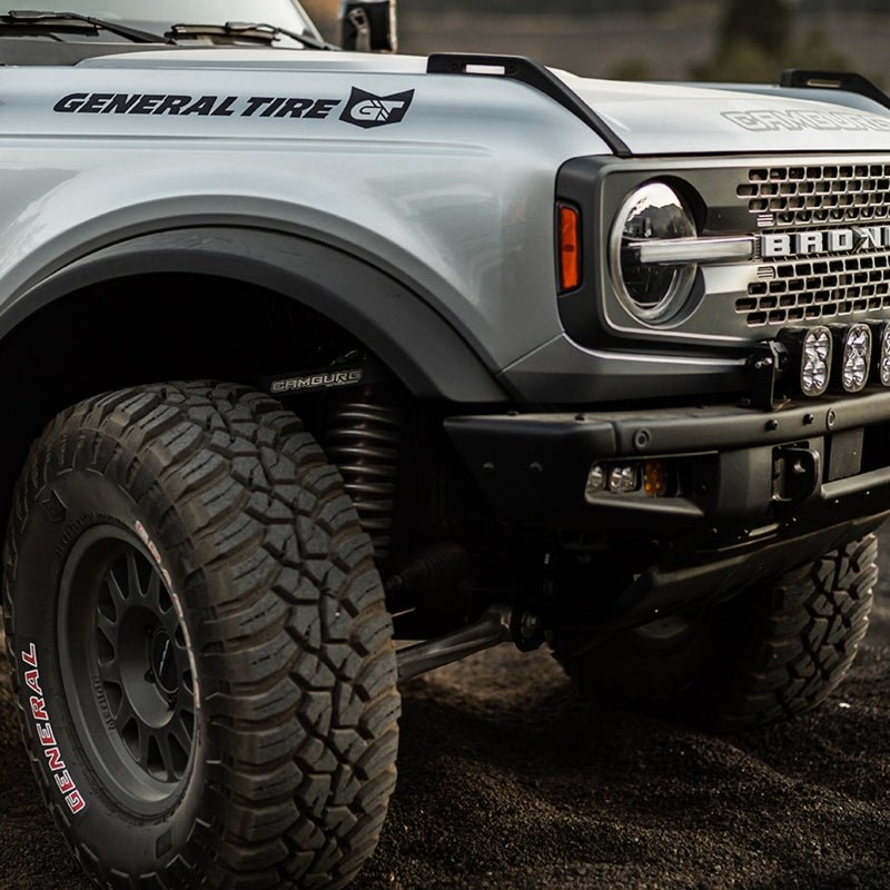 Camburg Ford Bronco 21 - 23 KINETIK V2 Performance Billet Uniball Upper Arms Suspension offroad accessory | Iron Ridge Offroad