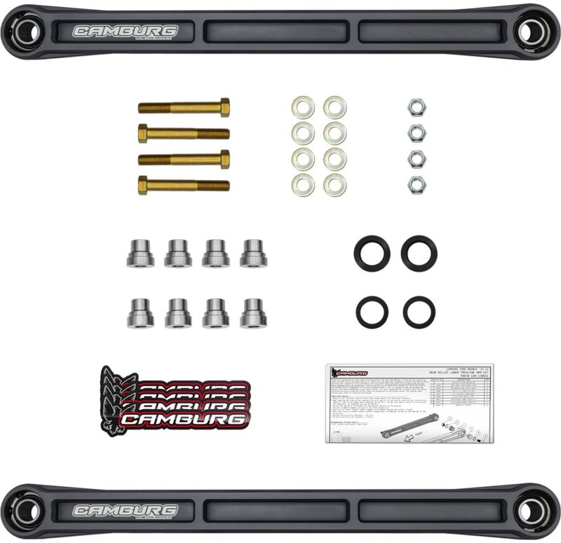 Camburg KINETIK Series Rear Billet Lower Trailing Arm Kit - 2021+ Ford Bronco Suspension offroad accessory | Iron Ridge Offroad