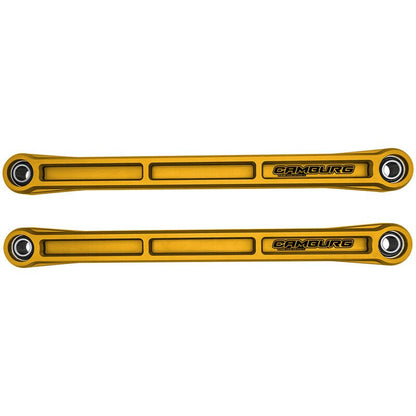 Camburg KINETIK Series Rear Billet Lower Trailing Arm Kit Gold - 2021+ Ford Bronco Suspension offroad accessory | Iron Ridge Offroad
