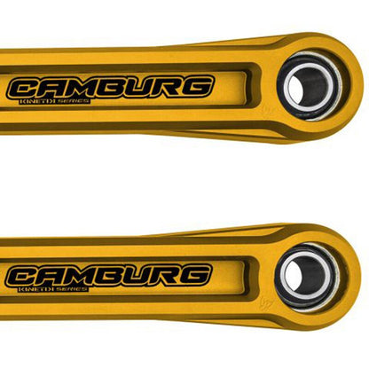 Camburg KINETIK Series Rear Billet Lower Trailing Arm Kit Gold - 2021+ Ford Bronco Suspension offroad accessory | Iron Ridge Offroad