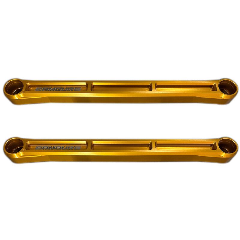 Camburg KINETIK Series Rear Billet Lower Trailing Arm Kit Gold - 2021+ Ford Bronco Suspension offroad accessory | Iron Ridge Offroad