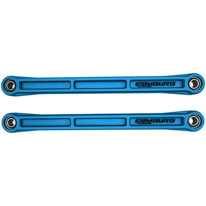 Camburg KINETIK Series Rear Billet Lower Trailing Arm Kit King Blue - 2021+ Ford Bronco Suspension offroad accessory | Iron Ridge Offroad