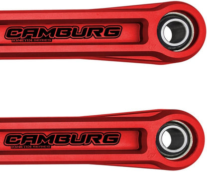 Camburg KINETIK Series Rear Billet Lower Trailing Arm Kit Red - 2021+ Ford Bronco Suspension offroad accessory | Iron Ridge Offroad