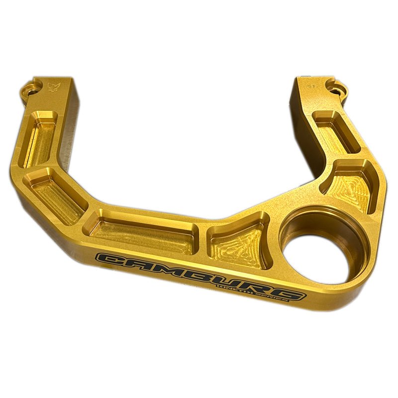 Camburg KINETIK V2 Performance Billet Uniball Upper Arms Gold - 2021+ Ford Bronco Suspension offroad accessory | Iron Ridge Offroad