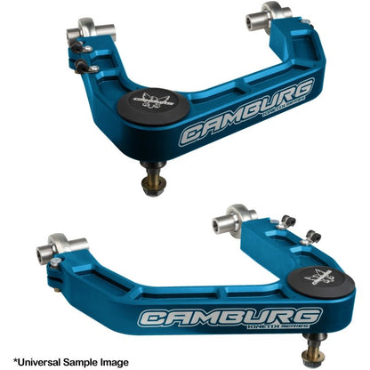 Camburg KINETIK V2 Performance Billet Uniball Upper Arms King Blue - 2021+ Ford Bronco Suspension offroad accessory | Iron Ridge Offroad