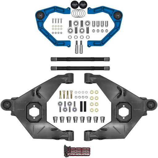 Camburg Trail Series Long Travel Kit for Ford Bronco 2021 - 2024 – King Blue, Part Number CAM - 110243 - KX - BLU Suspension offroad accessory | Iron Ridge Offroad