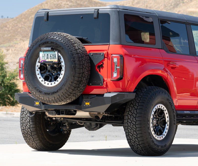 Carli Heavy Duty Steel Rear Bumper - 2021+ Ford Bronco Bumpers offroad accessory | Iron Ridge Offroad