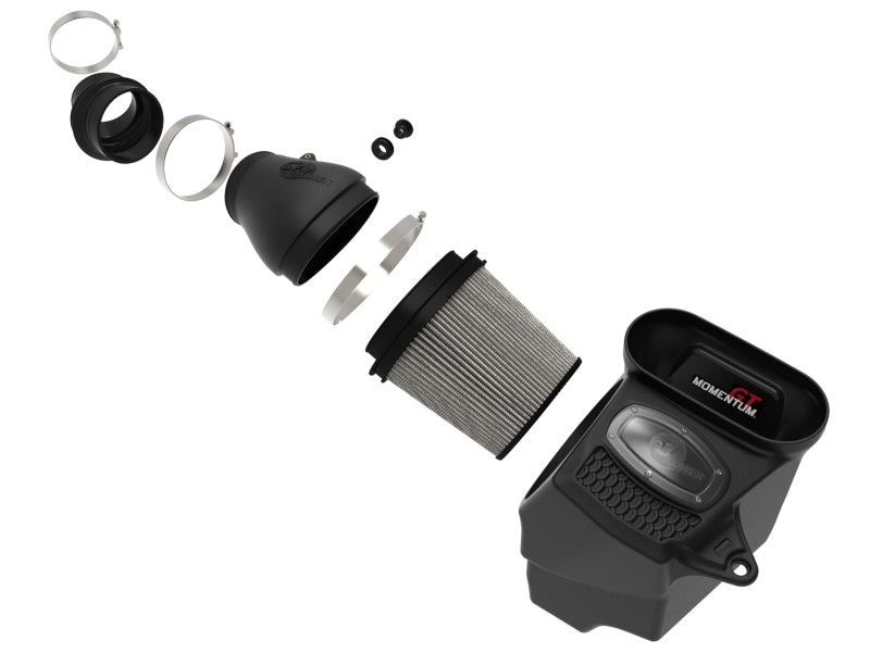 AFE Momentum GT Cold Air Intake System (w/Pro DRY S Filter): Jeep Wrangler Rubicon 6.4L 392 2021 - 2025