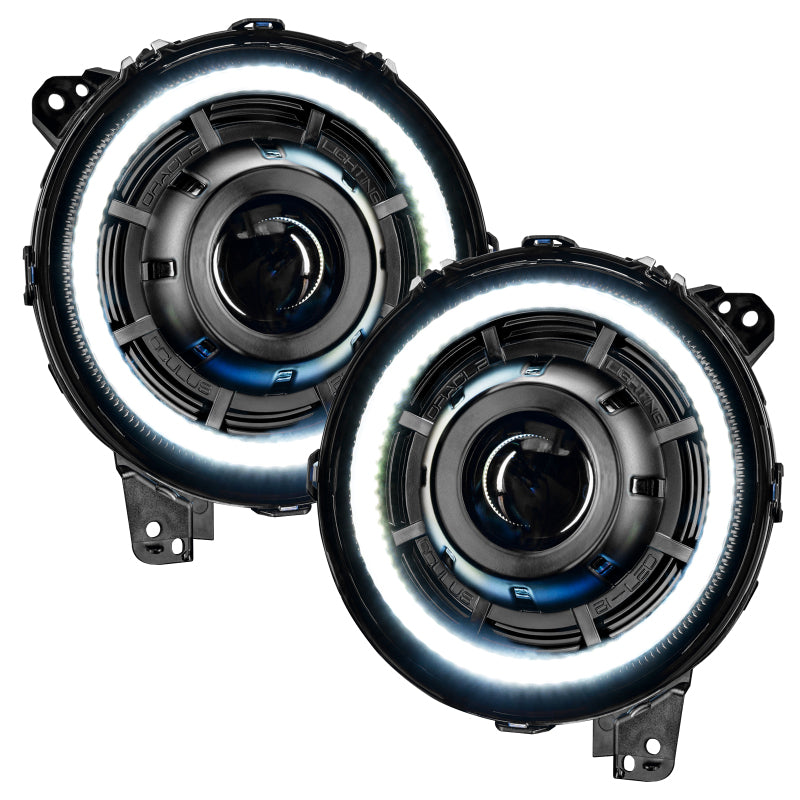 Oracle Lighting Bi-LED Projector Headlights: Jeep Wrangler (18-24) / Gladiator (20-24)