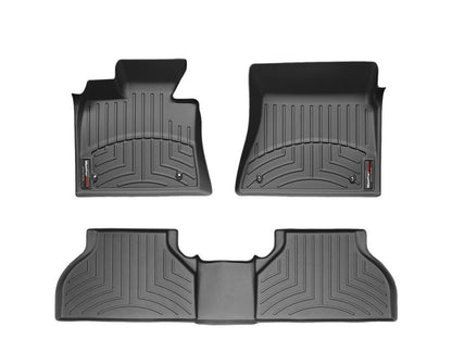 WeatherTech Front & Rear FloorLiners | Ford F-150 (09-14) (W/ Heating Vents) (446111-441792)