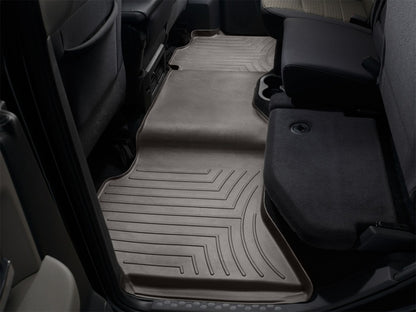 WeatherTech Rear FloorLiner (CREW CAB): Fits Most Ram 1500 / 2500 / 3500 Models (2002-2026) - Cocoa