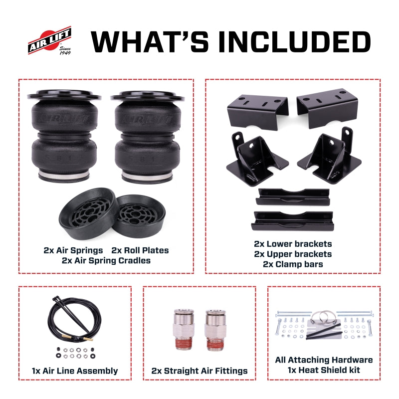 Air Lift LoadLifter 5000 Ultimate Air Spring Kit | Dodge Ram TRX (21-24) 4WD (88377)