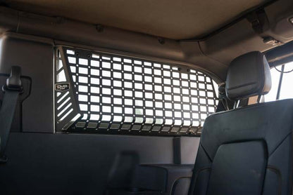 DV8 Offroad 21-24 Ford Bronco 2-Door Rear Window Molle Panels | Ford Bronco (21-26) (MPBR-12)