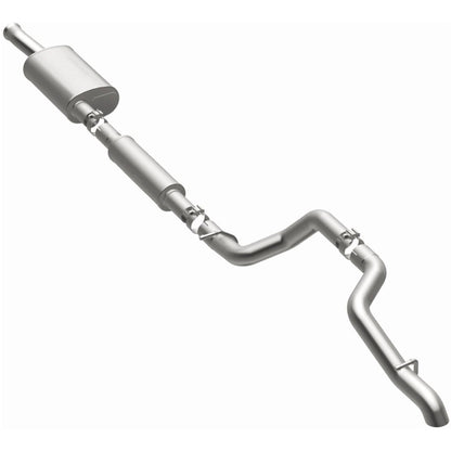 MagnaFlow Overland Cat-Back Perf Exhaust No-Tip Exit (REAR): Jeep Wrangler JL/JK 18-25 3.6L V6
