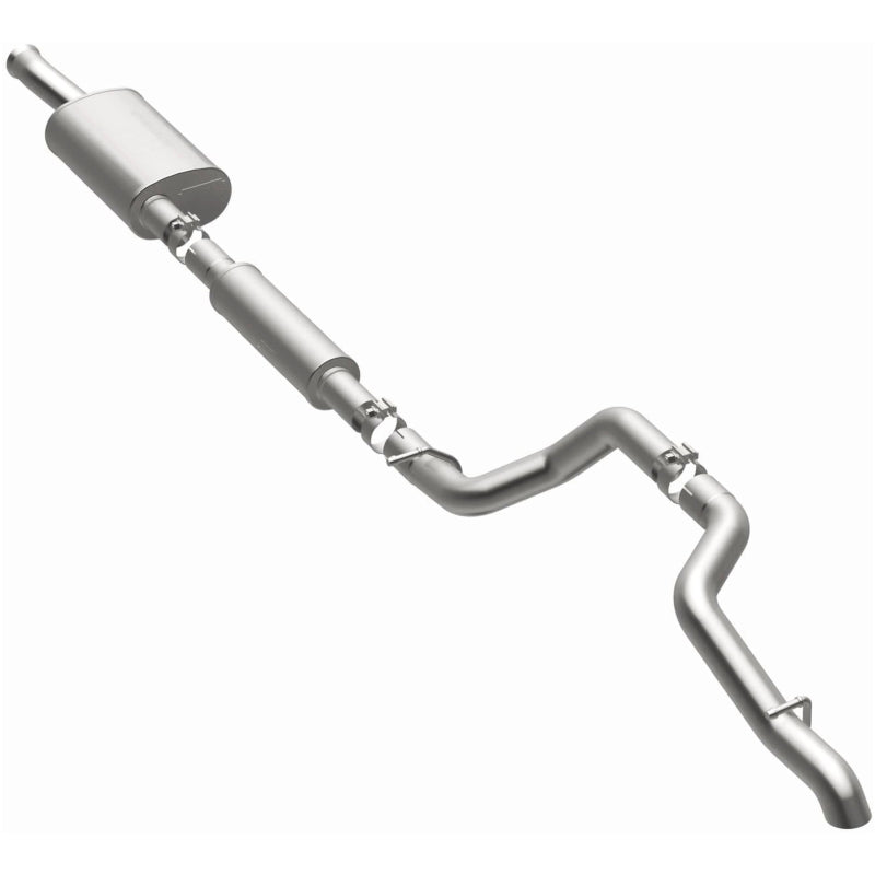 MagnaFlow Overland Cat-Back Perf Exhaust No-Tip Exit (REAR): Jeep Wrangler JL/JK 18-25 3.6L V6