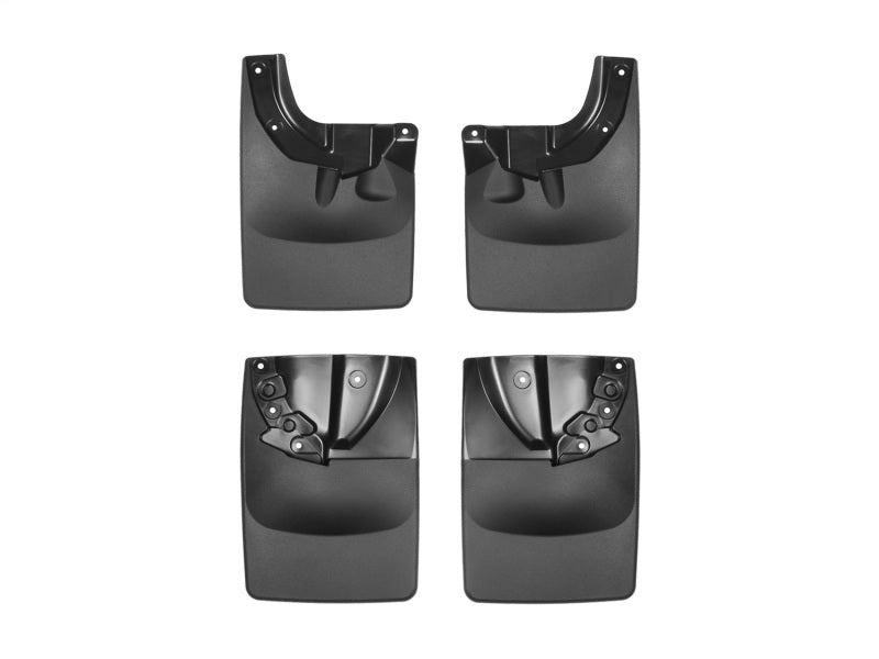 WeatherTech No-Drill Front & Rear Mudflaps | Toyota Tacoma (16-23) (110056-120056)