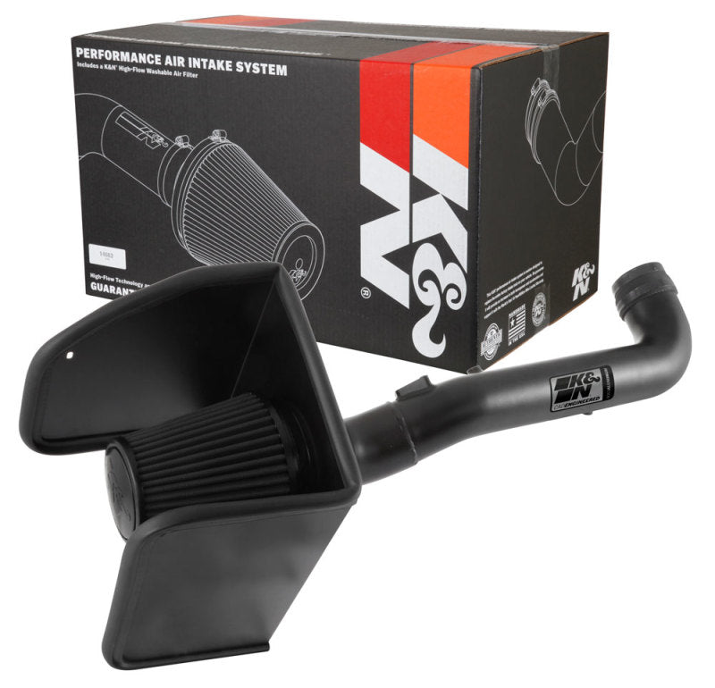 K&N 3.6L V6 Black Performance Intake Kit | Chevrolet Colorado (17-18) (71-3104)