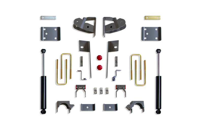 MaxTrac 3-4in Rear Adjustable Lowering Flip Kit | Chevrolet Silverado 1500 / Silverado ZR2 / GMC Sierra 1500 / Sierra AT4 / Sierra AT4X (201940)