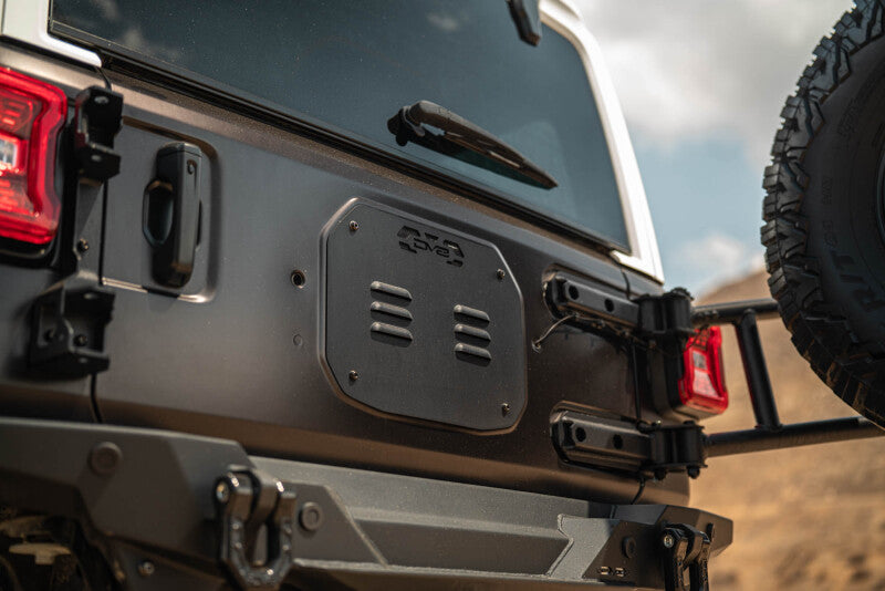 DV8 Offroad Body Mounted Tire Carrier | Jeep Wrangler JL (18-25) (TCJL-14)