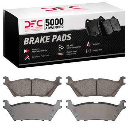 DFC 5000 Advanced Ceramic Rear Brake Pads | Ford F-150 (21-25) / Bronco (21-26) (1551-2383-00)