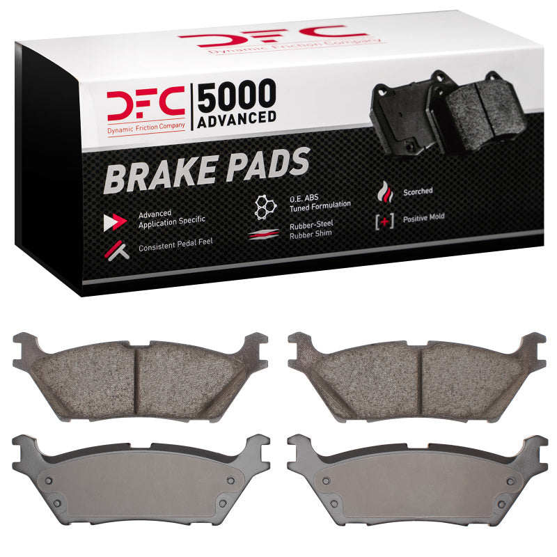 DFC 5000 Advanced Ceramic Rear Brake Pads | Ford F-150 (21-25) / Bronco (21-26) (1551-2383-00)