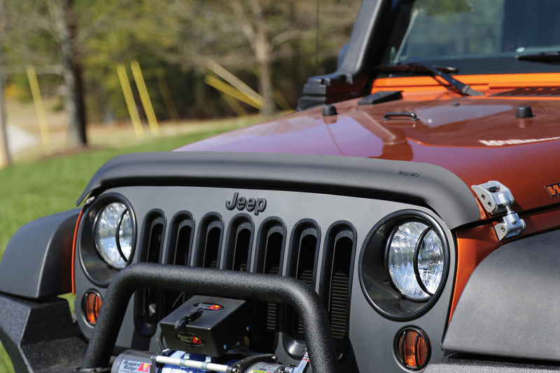 Rugged Ridge Matte Black Bug Deflector | Jeep Wrangler JK/JL (07-18 / 18-25) (11348.02)